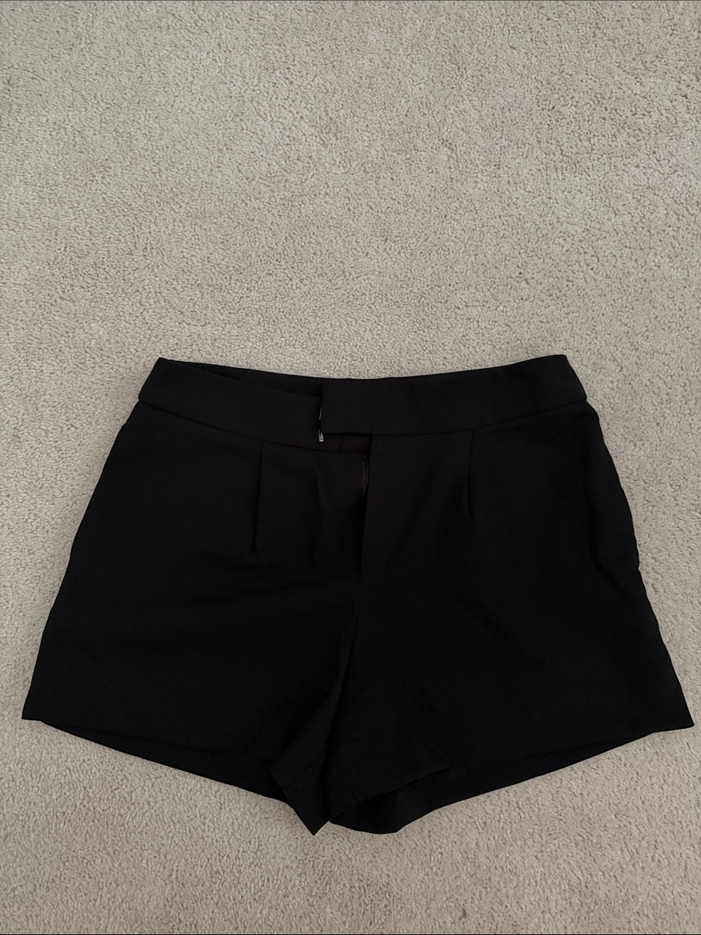 NWOT a new day Black Tailored High-Waist Shorts